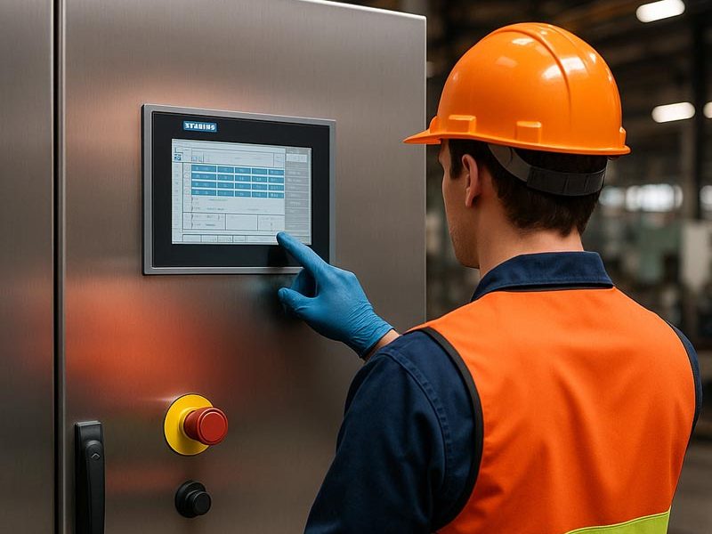 Puesta en marcha de sistema de automatización industrial